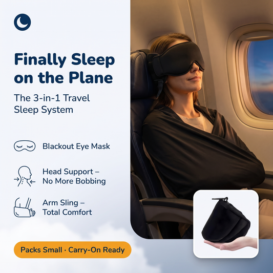 Napora 3-in-1 Travel Sleep System - Finally Sleep on the Plane